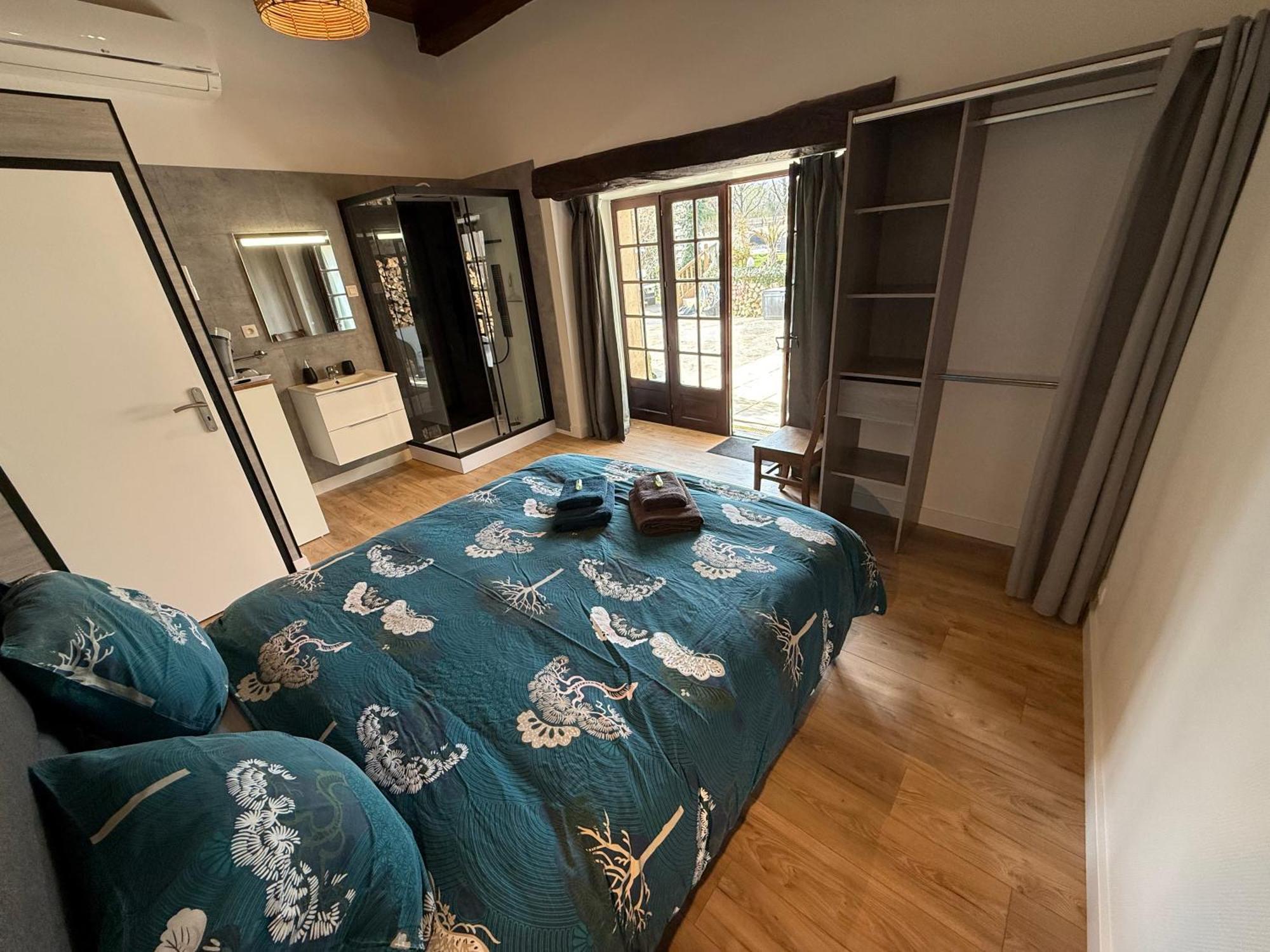 Chambre D'Hotes Naturiste Le Jardin Des Hirondelles Blanzaguet-Saint-Cybard Exteriér fotografie